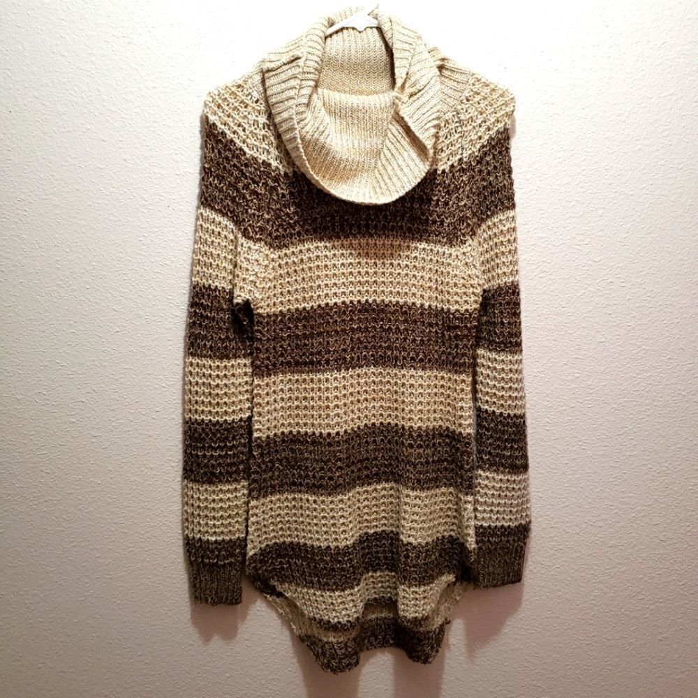 * Rue 21 sweater tan and brown, S